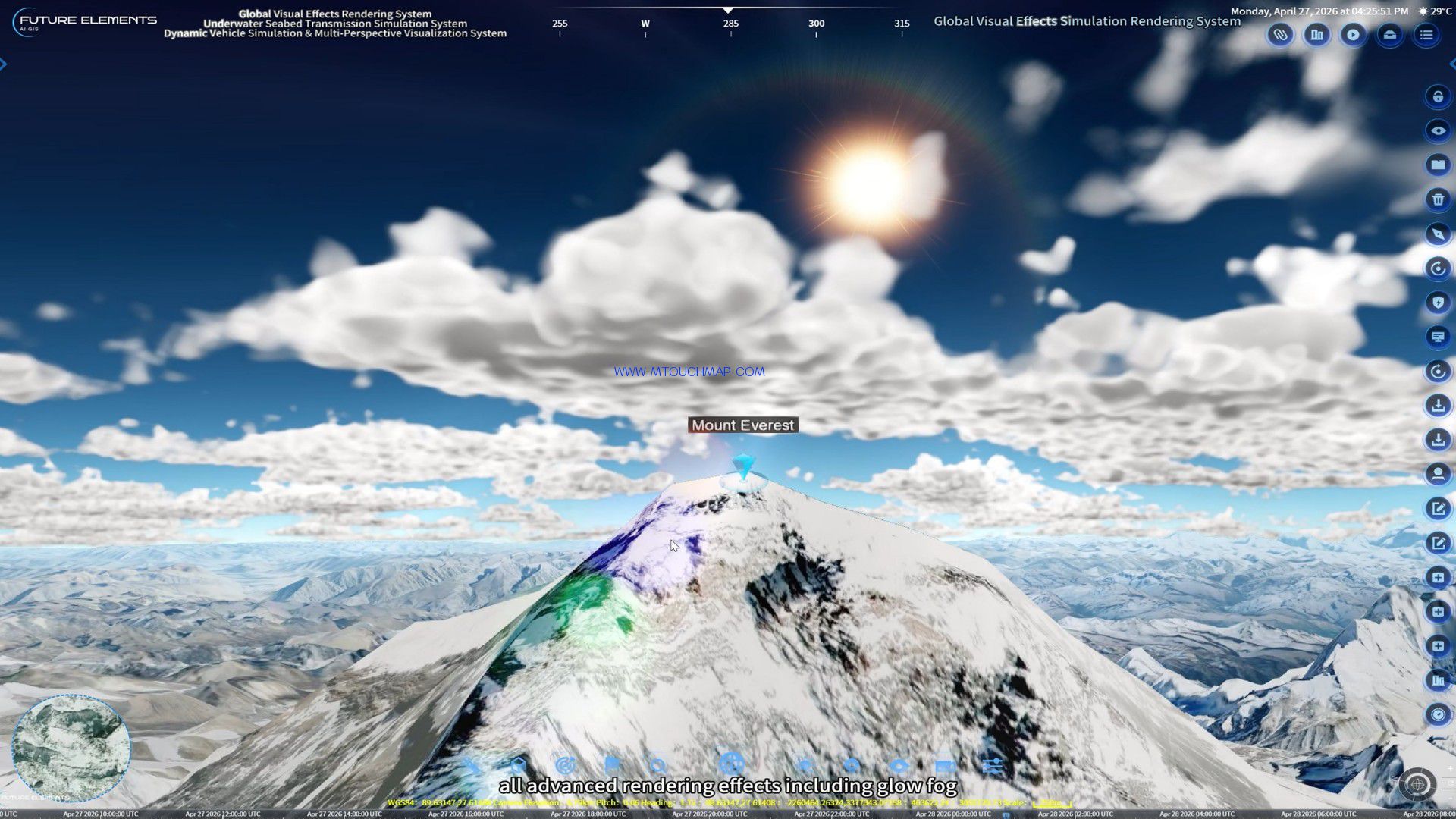 Global Visual Effects Rendering System 