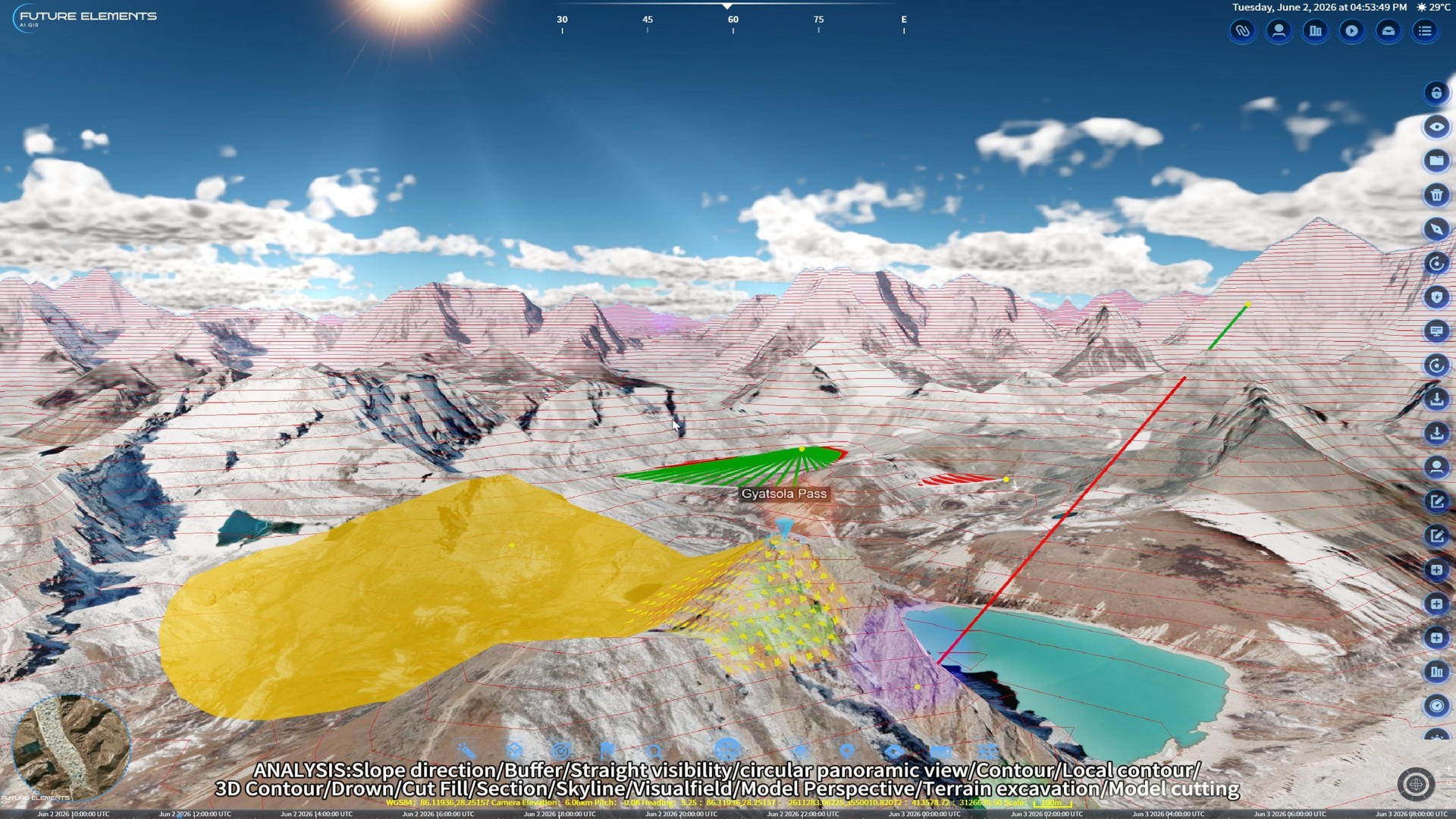 3D Geospatial Measurement – Partial Function Demo